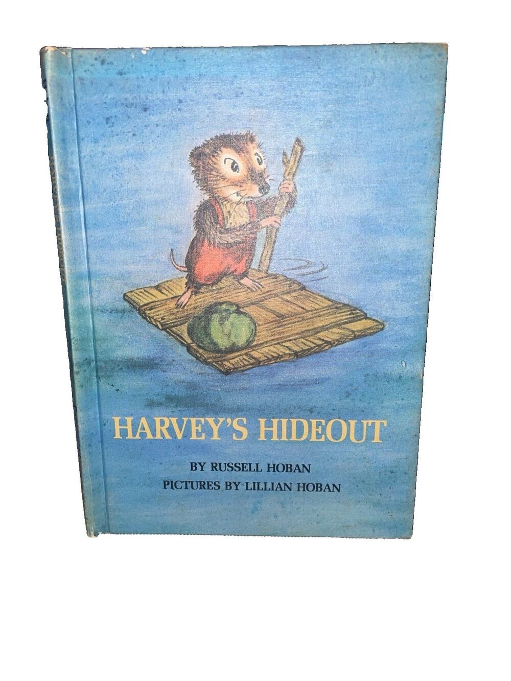 Harvey's Hideout by Russell Hoban , Lillian Hoban 1969 VINTAGE Children’s Book